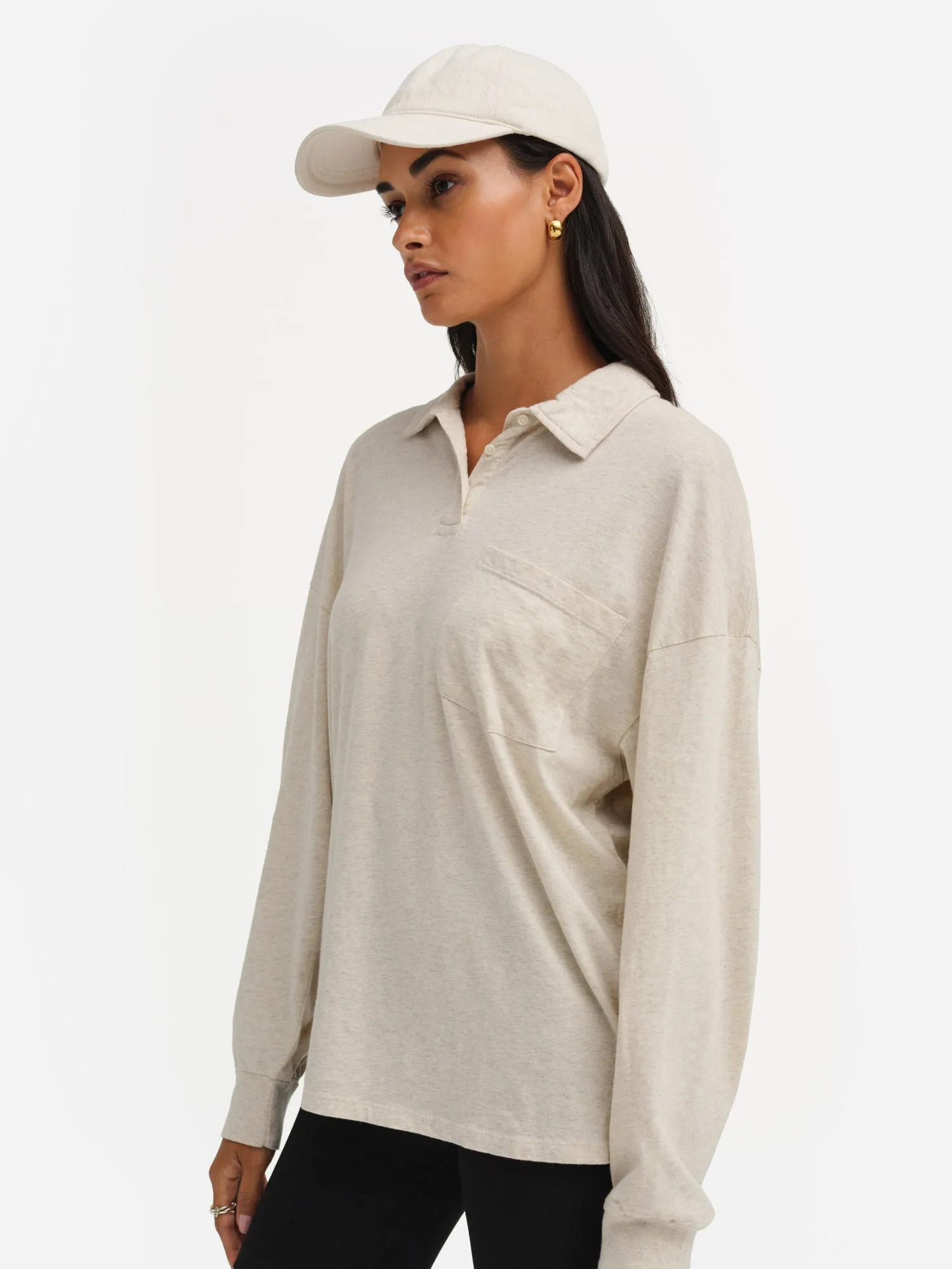 Organic Cotton Polo Tee sold by MATE the Label product image thumbnail 3