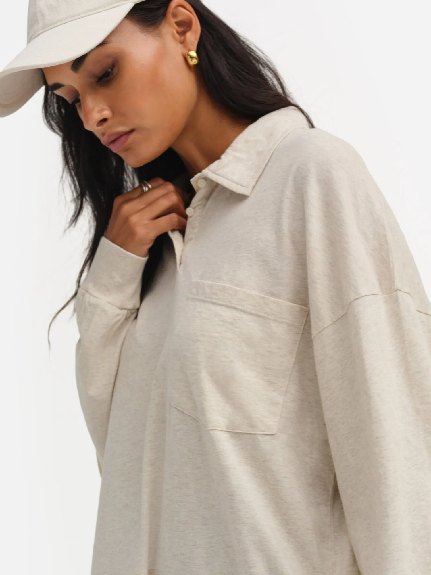 Organic Cotton Polo Tee sold by MATE the Label product image thumbnail 4