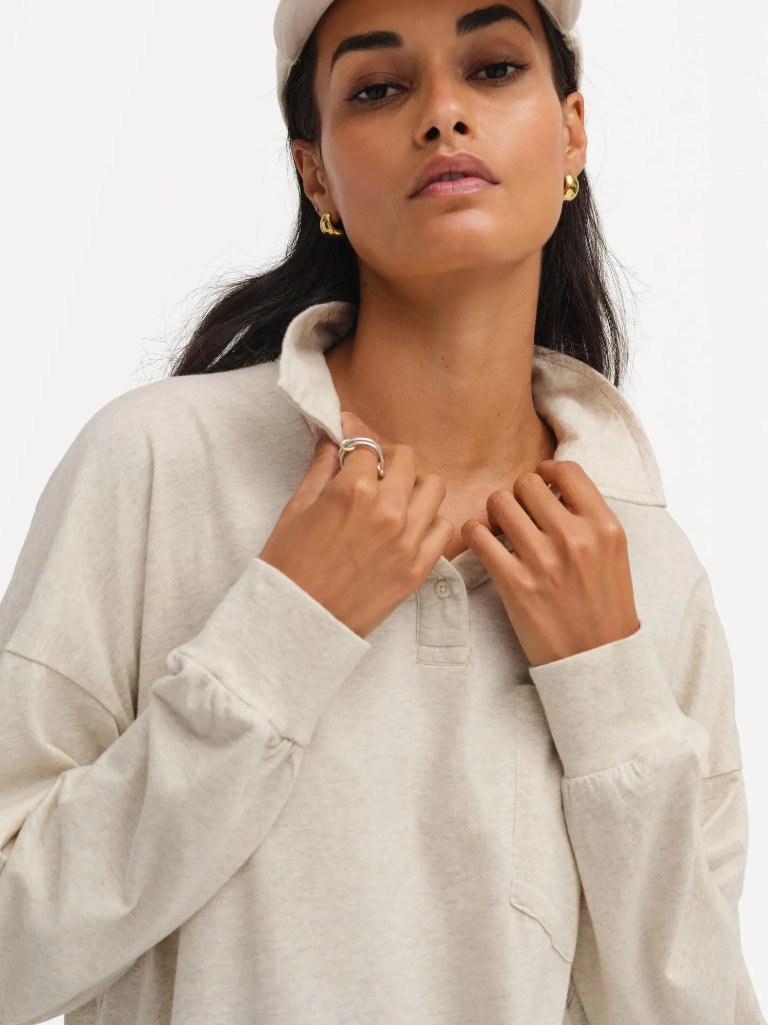 Organic Cotton Polo Tee sold by MATE the Label product image thumbnail 2