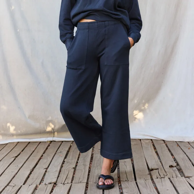 Organic Fleece Wide Leg Pant sold by MATE the Label