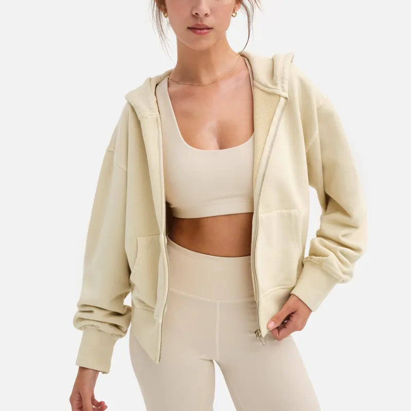 Organic Fleece Zip Hoodie sold by MATE the Label