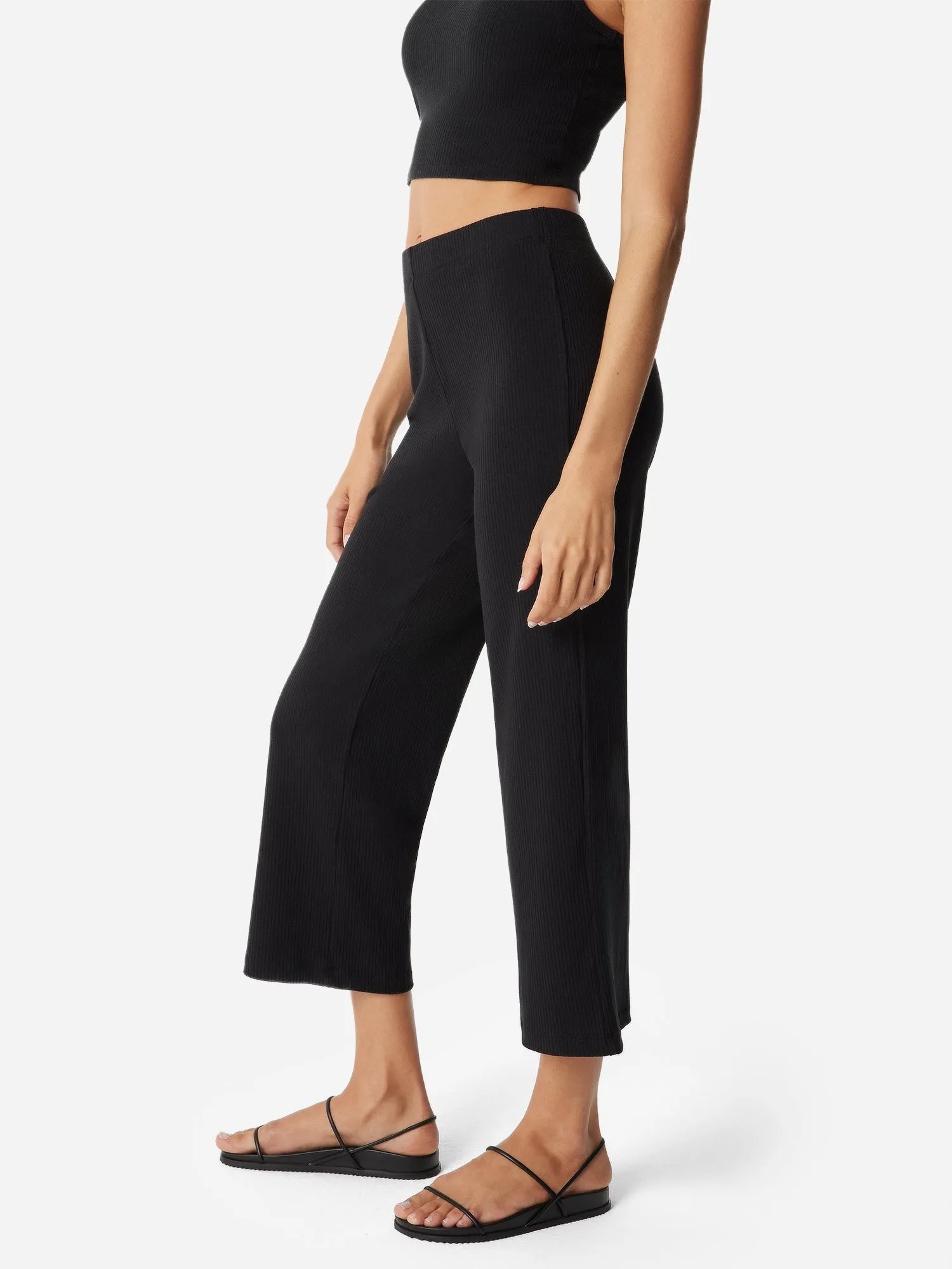 Tencel Rib Pant sold by MATE the Label product image thumbnail 5