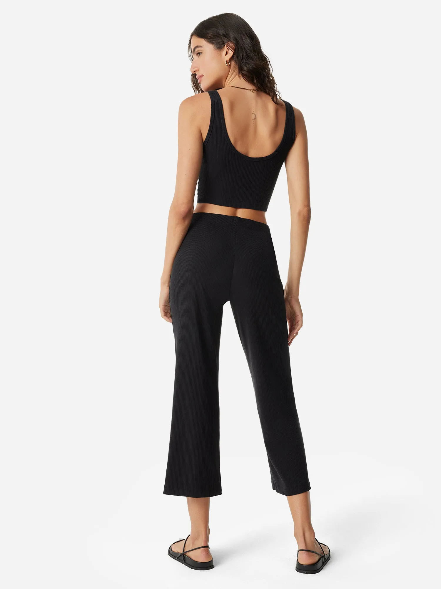 Tencel Rib Pant sold by MATE the Label product image thumbnail 3