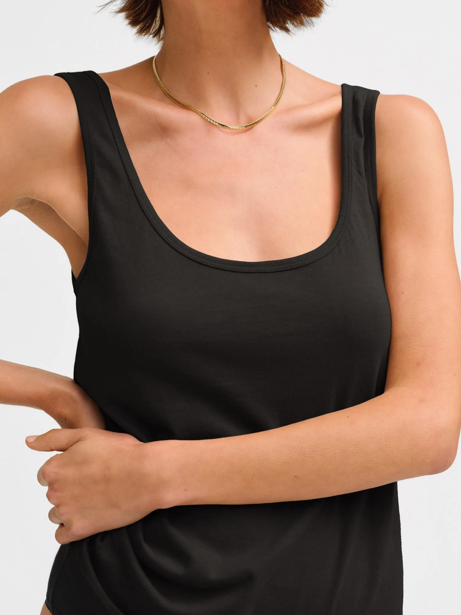 Organic Cotton Layering Tank sold by MATE the Label product image thumbnail 2