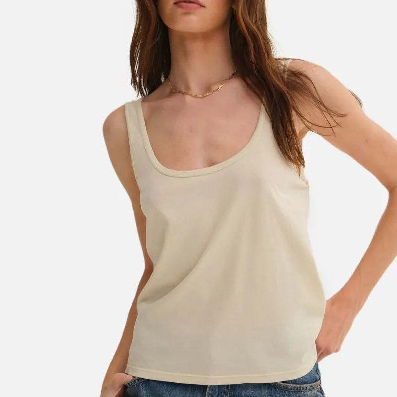Organic Cotton Layering Tank sold by MATE the Label