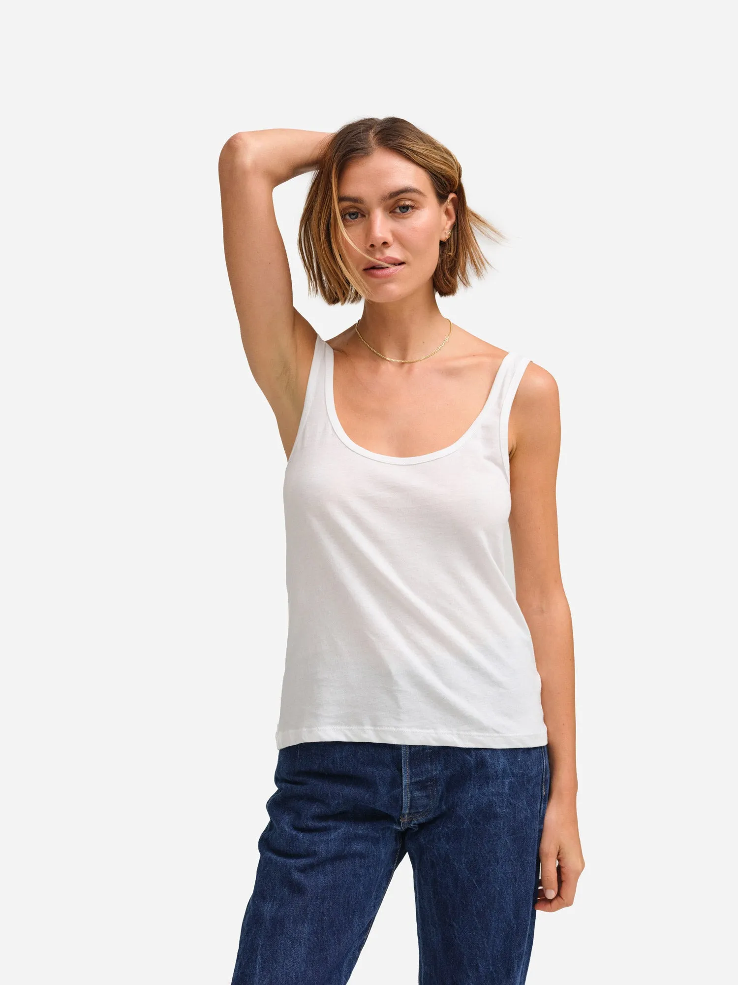 Organic Cotton Layering Tank sold by MATE the Label product image thumbnail 5