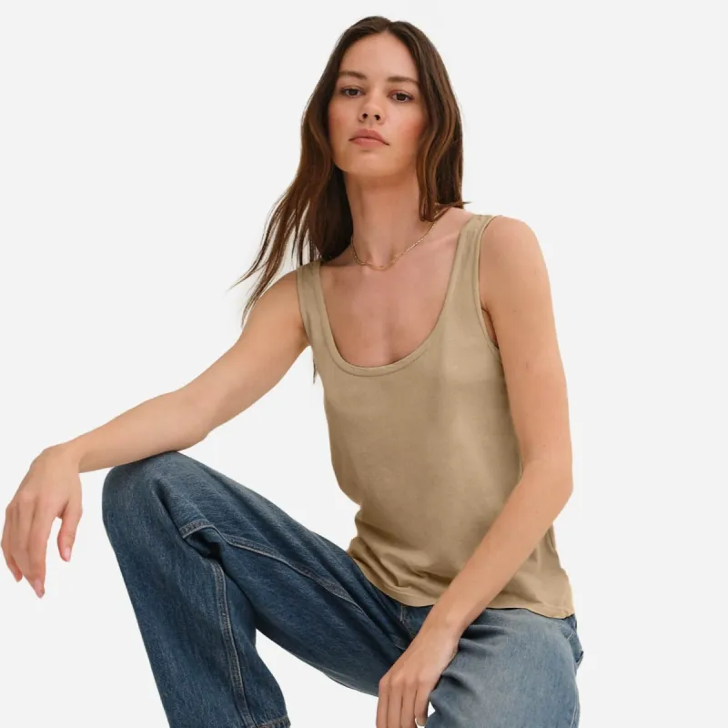 Organic Cotton Layering Tank sold by MATE the Label