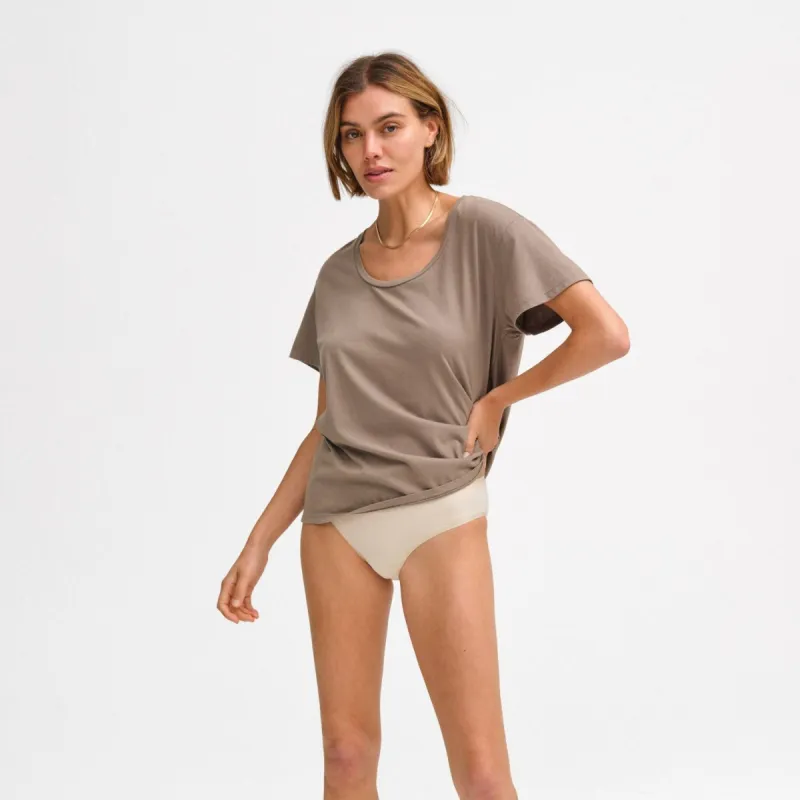 Organic Cotton Classic U-Neck Tee sold by MATE the Label