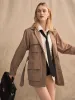 Tencel Twill Utility Jacket sold by MATE the Label