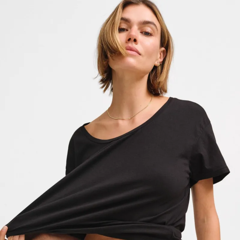 Organic Cotton Classic U-Neck Tee sold by MATE the Label