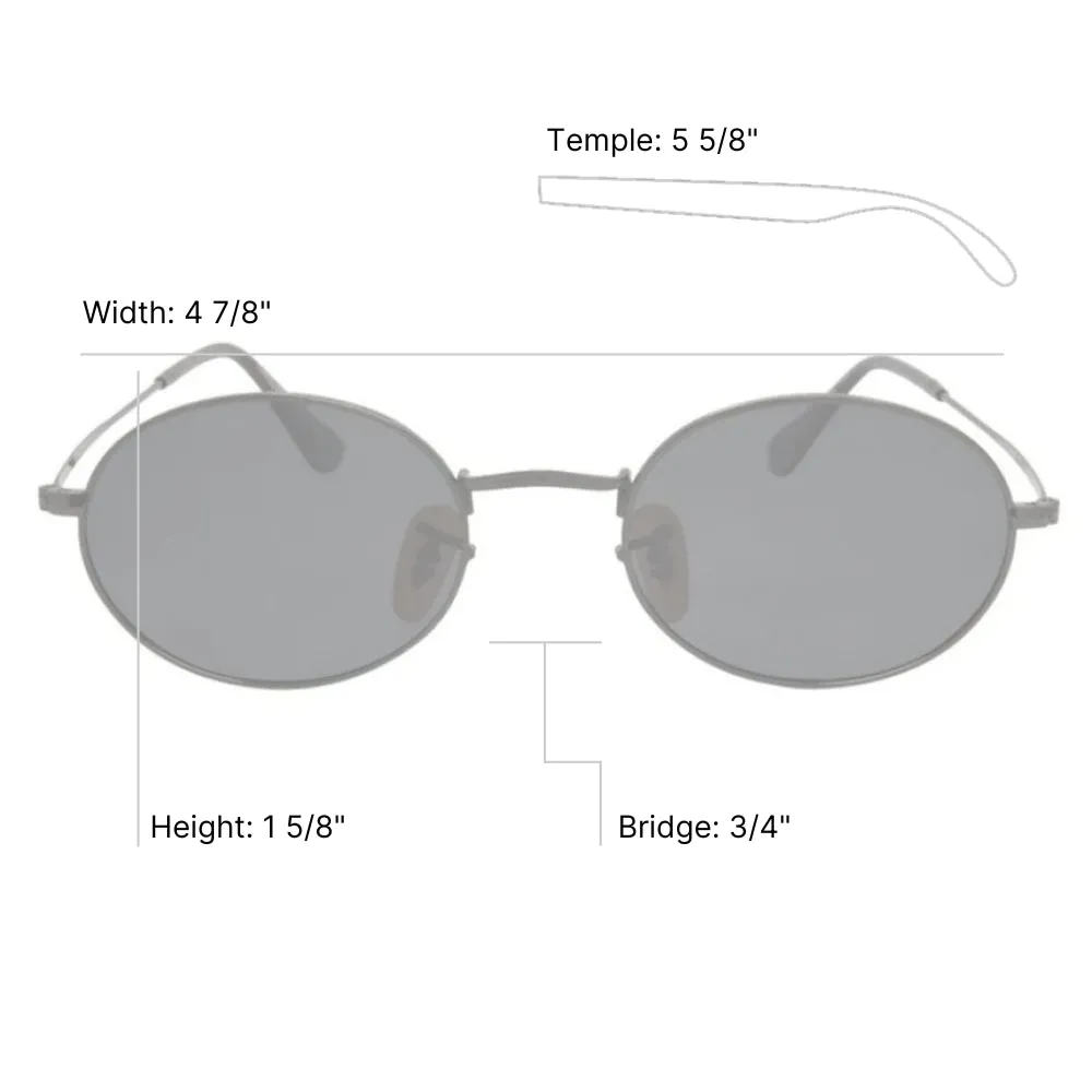 Hudson Oval Aviator Sunglasses sold by Matisse product image thumbnail 4