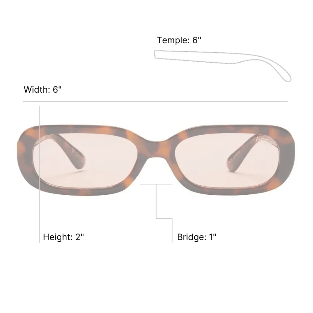 Del Rey Rectangular Sunglasses sold by Matisse product image thumbnail 2