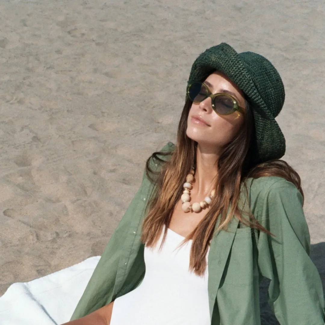 Monroe Retro Oval Sunglasses sold by Matisse product image thumbnail 3