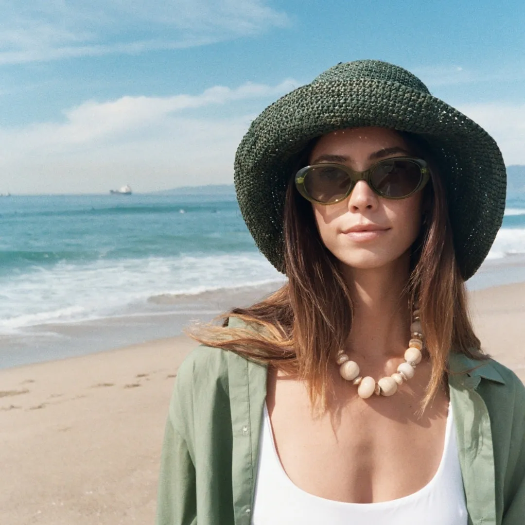 Monroe Retro Oval Sunglasses sold by Matisse product image thumbnail 2