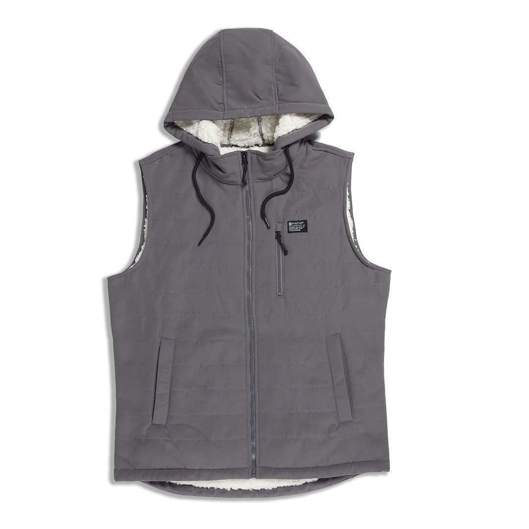 Eagle Hooded Sherpa Vest sold by Matix