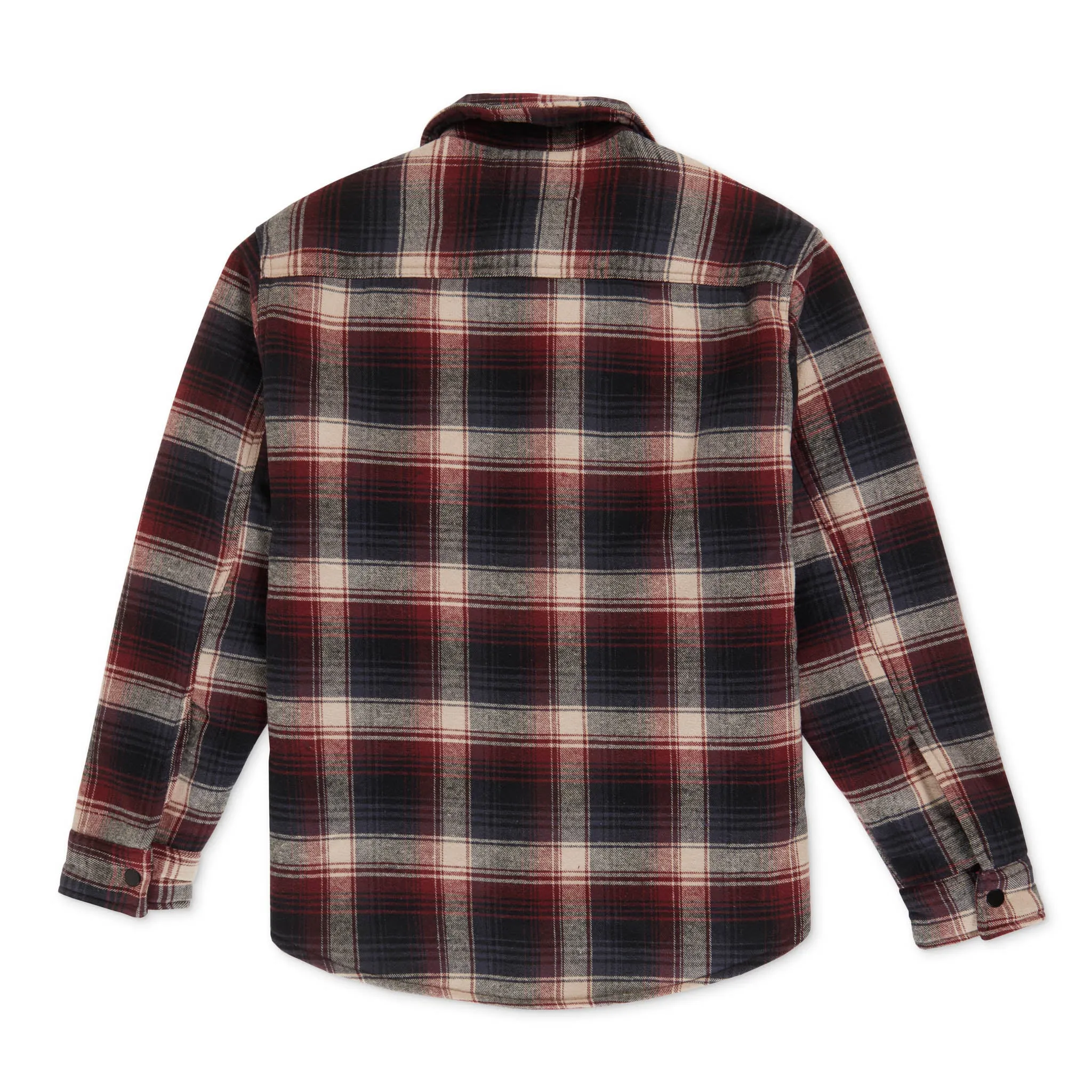 Crest Flannel Sherpa Shirt Jacket sold by Matix product image thumbnail 2