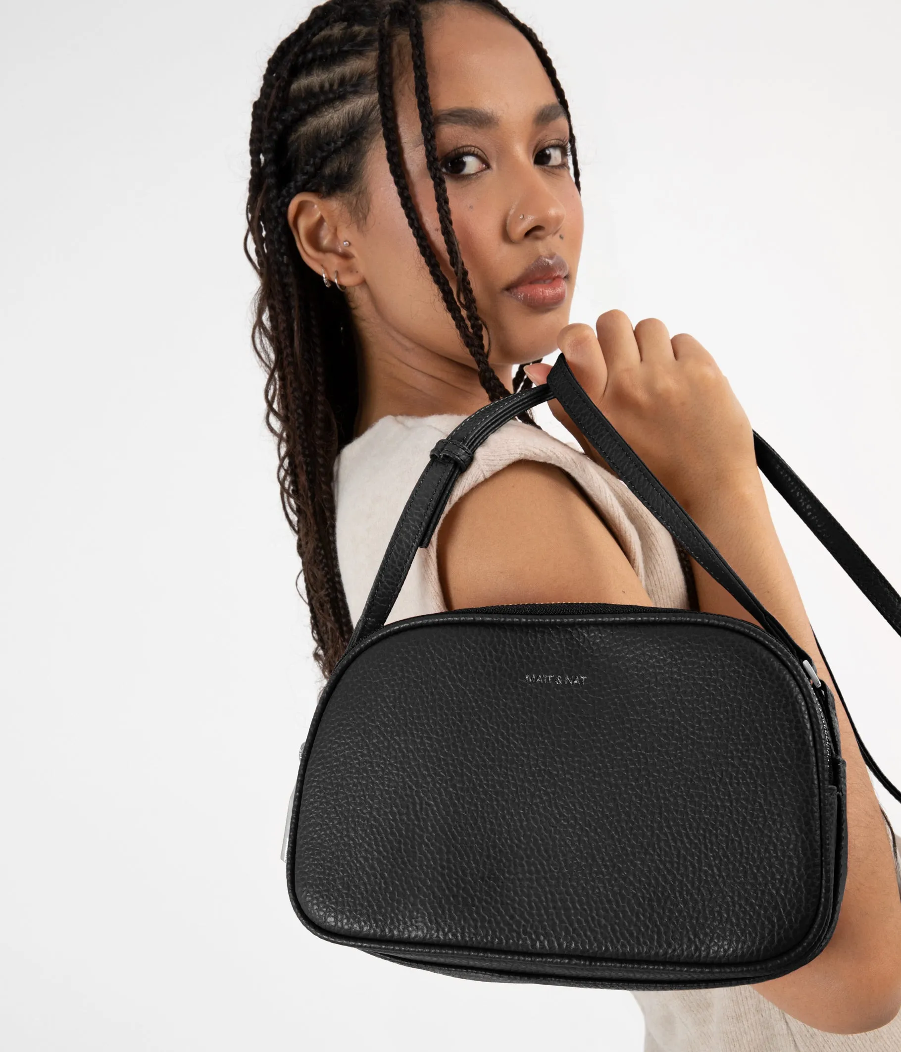 PAIR Vegan Crossbody Bag - Purity sold by Matt & Nat product image thumbnail 2