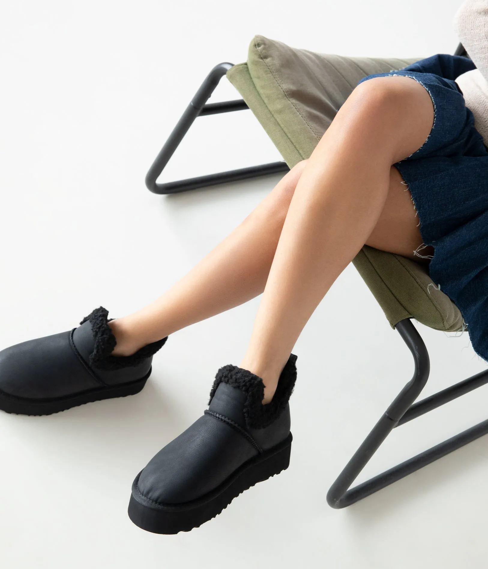 MINJEE Women's Vegan Ankle Boots sold by Matt & Nat product image thumbnail 2