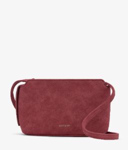 RAVEN Vegan Crossbody Bag - Suede sold by Matt & Nat