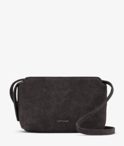 RAVEN Vegan Crossbody Bag - Suede sold by Matt & Nat