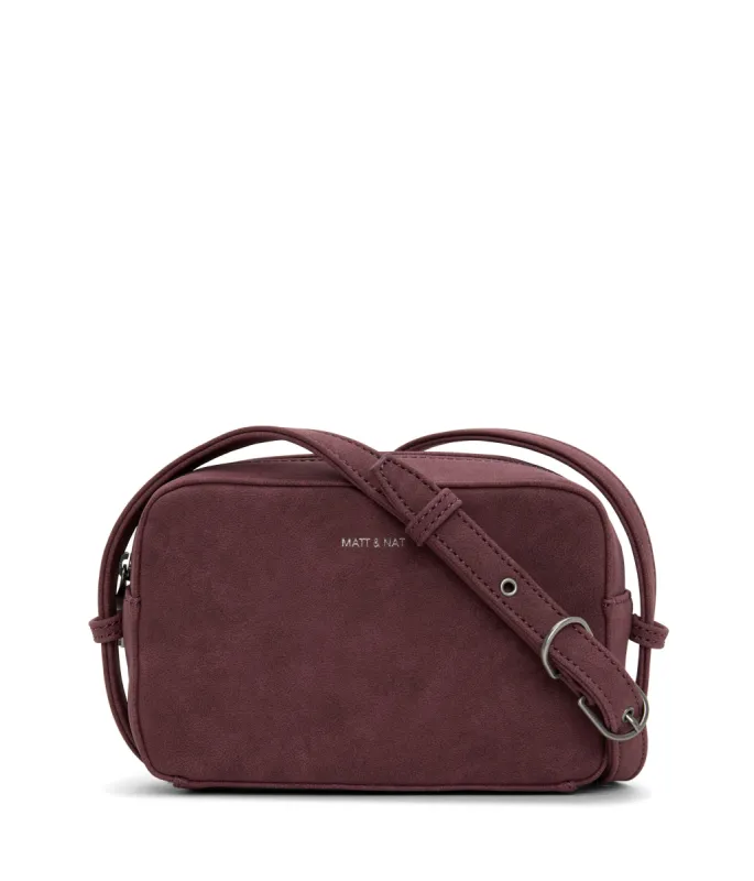 HILL Vegan Crossbody Bag - Suede sold by Matt & Nat