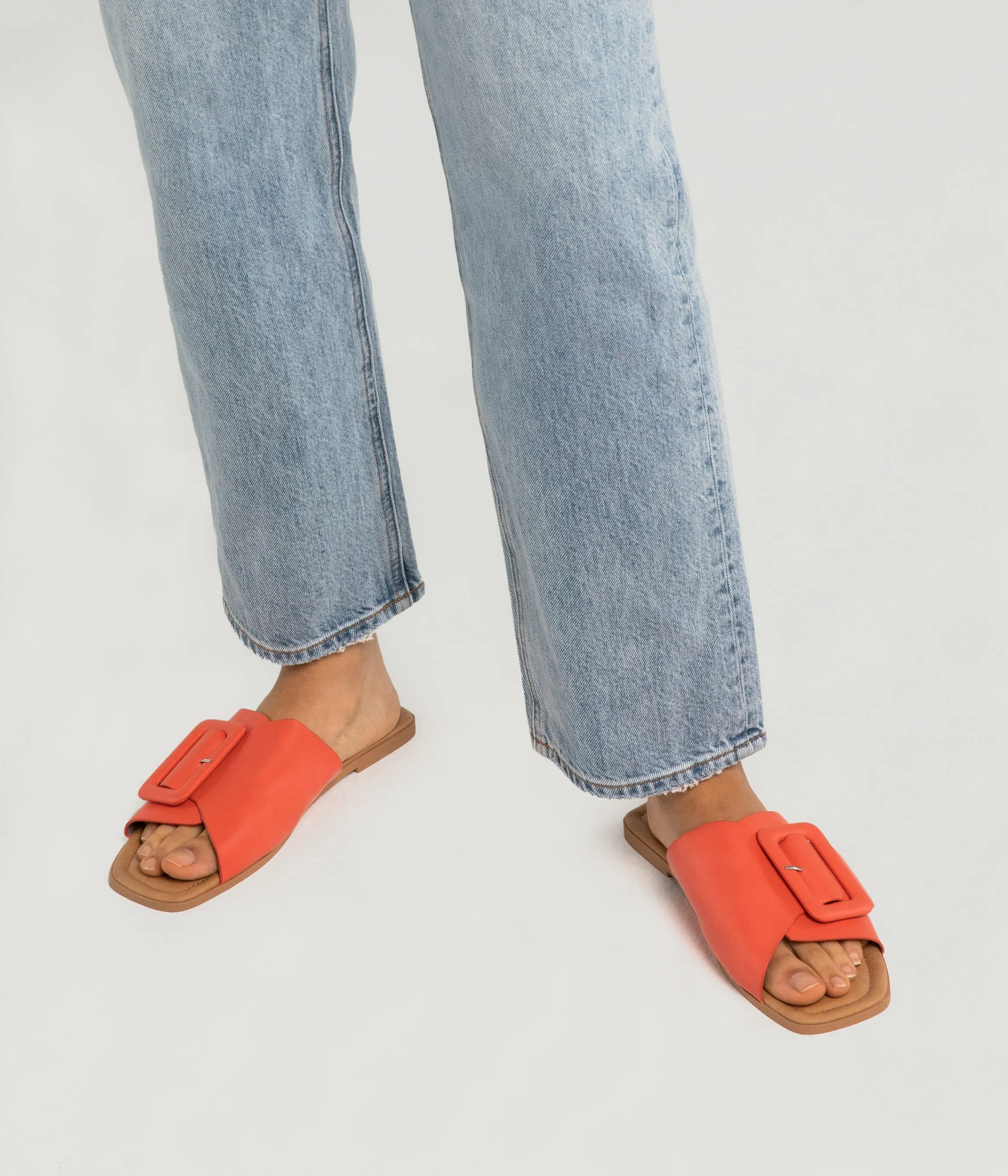 CYNDIE Women's Vegan Flat Sandals sold by Matt & Nat product image thumbnail 2