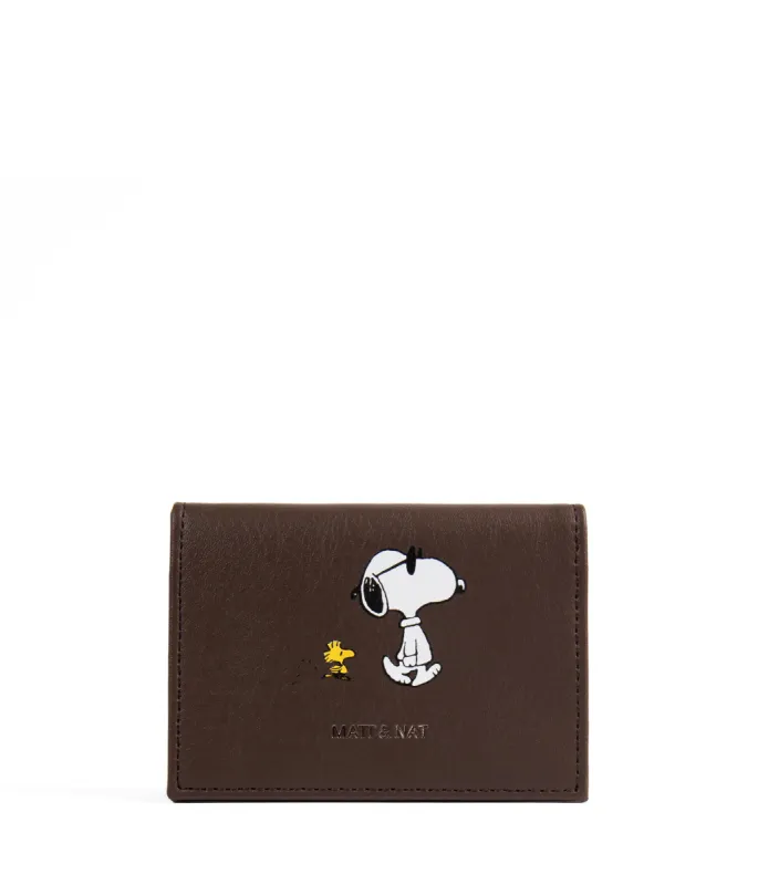 MATT & NAT x PEANUTS LIZP Vegan Folded Wallet - Joe Cool & Woodstock Edition sold by Matt & Nat