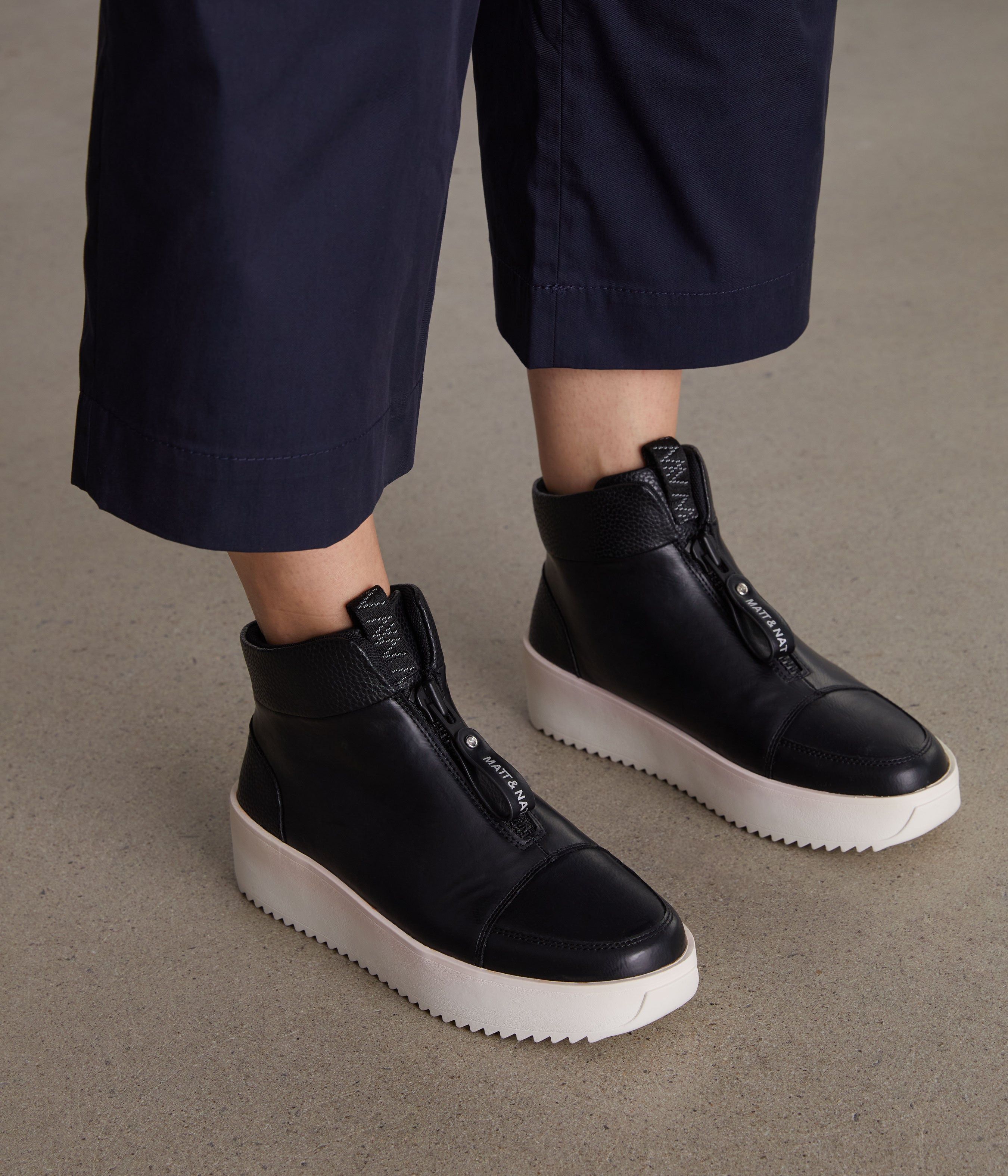 FLERI Women's Vegan High Top Sneakers sold by Matt & Nat product image thumbnail 2