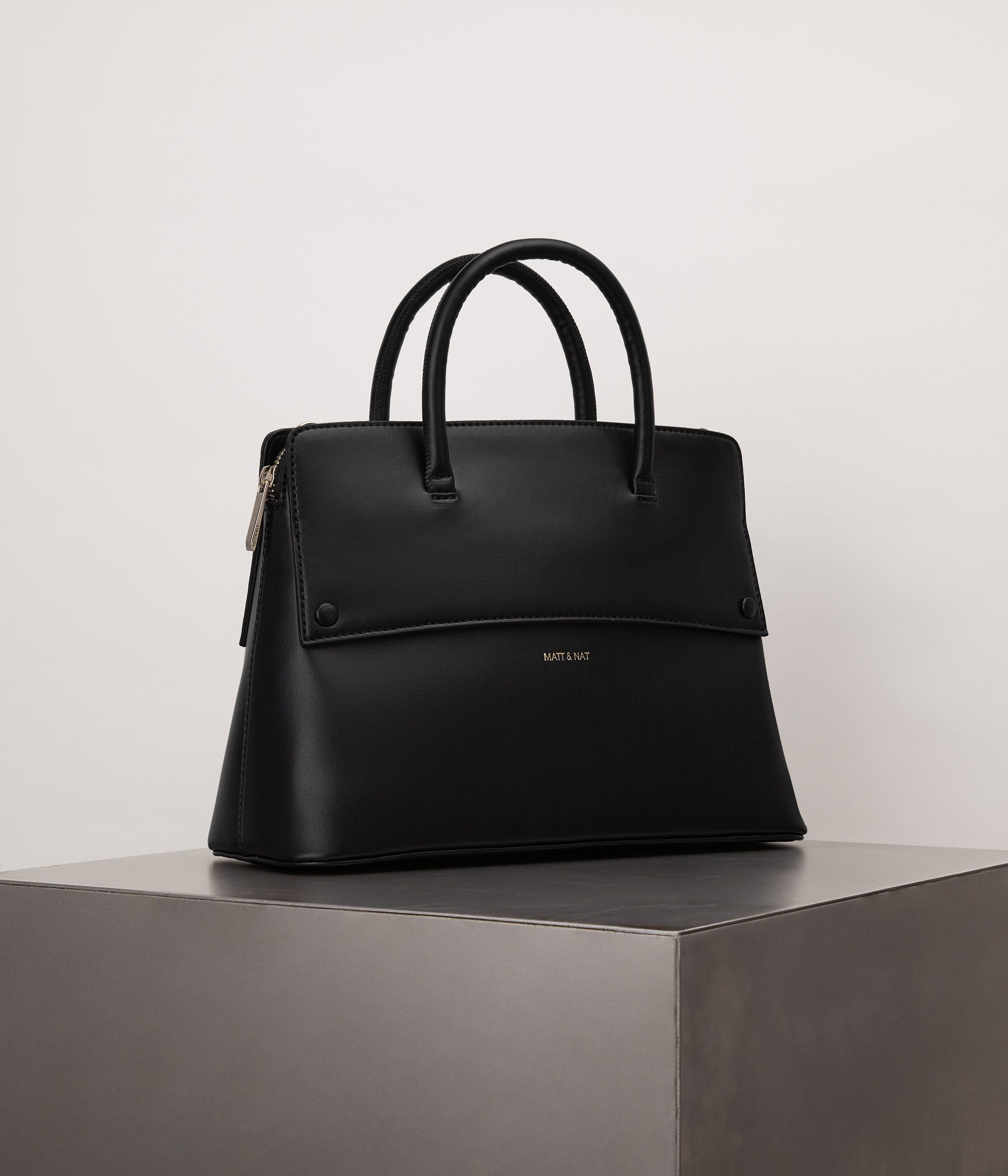 SILVA Vegan Satchel - APPLESKIN™ sold by Matt & Nat product image thumbnail 3