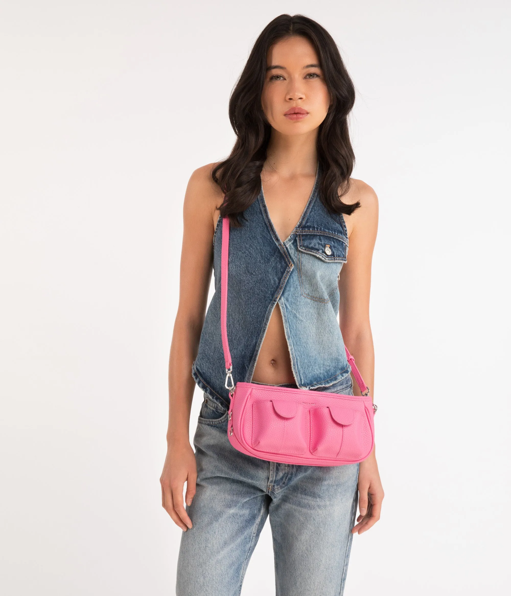 NOON Vegan Crossbody Bag - Purity sold by Matt & Nat product image thumbnail 5