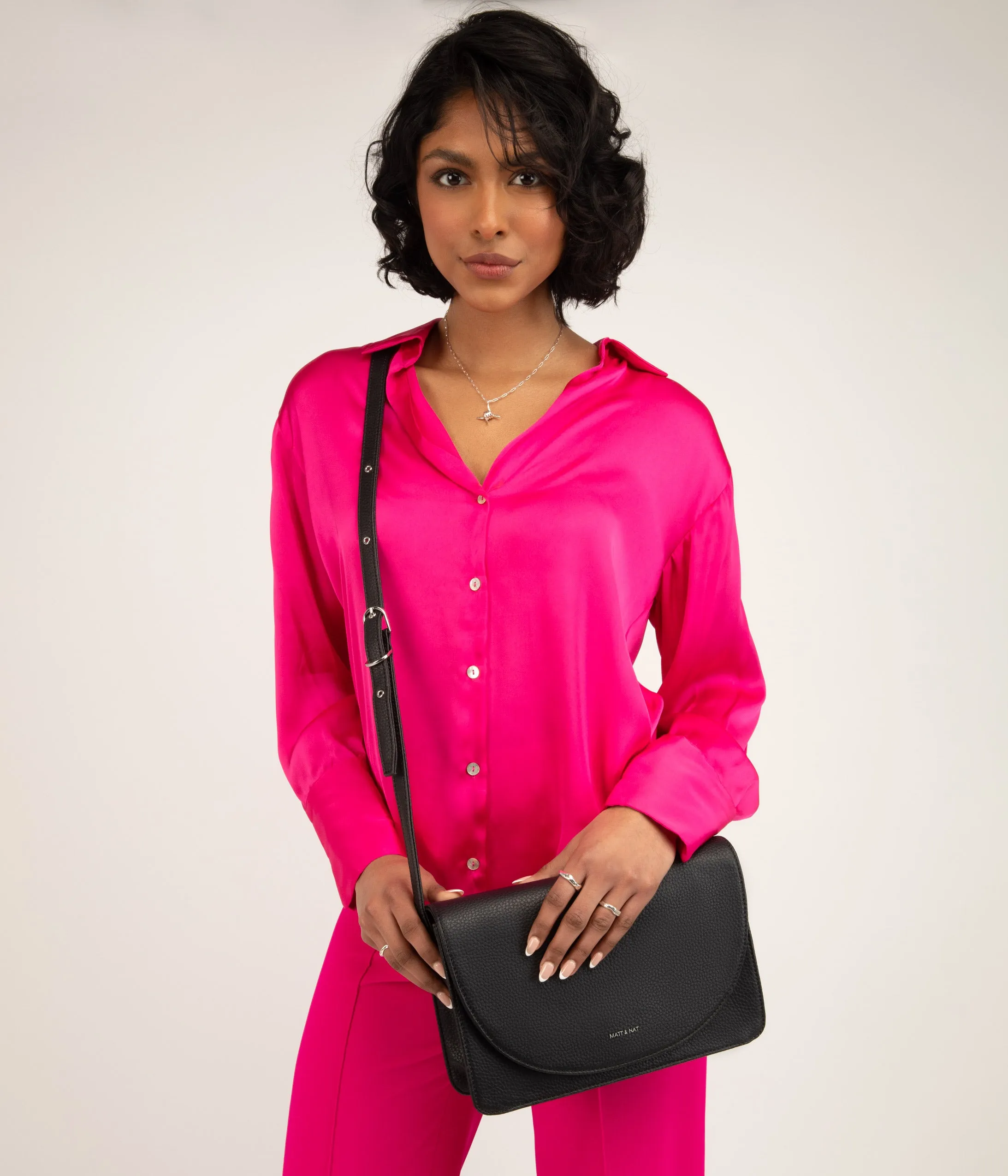 SOFI Vegan Crossbody Bag - Purity sold by Matt & Nat product image thumbnail 2