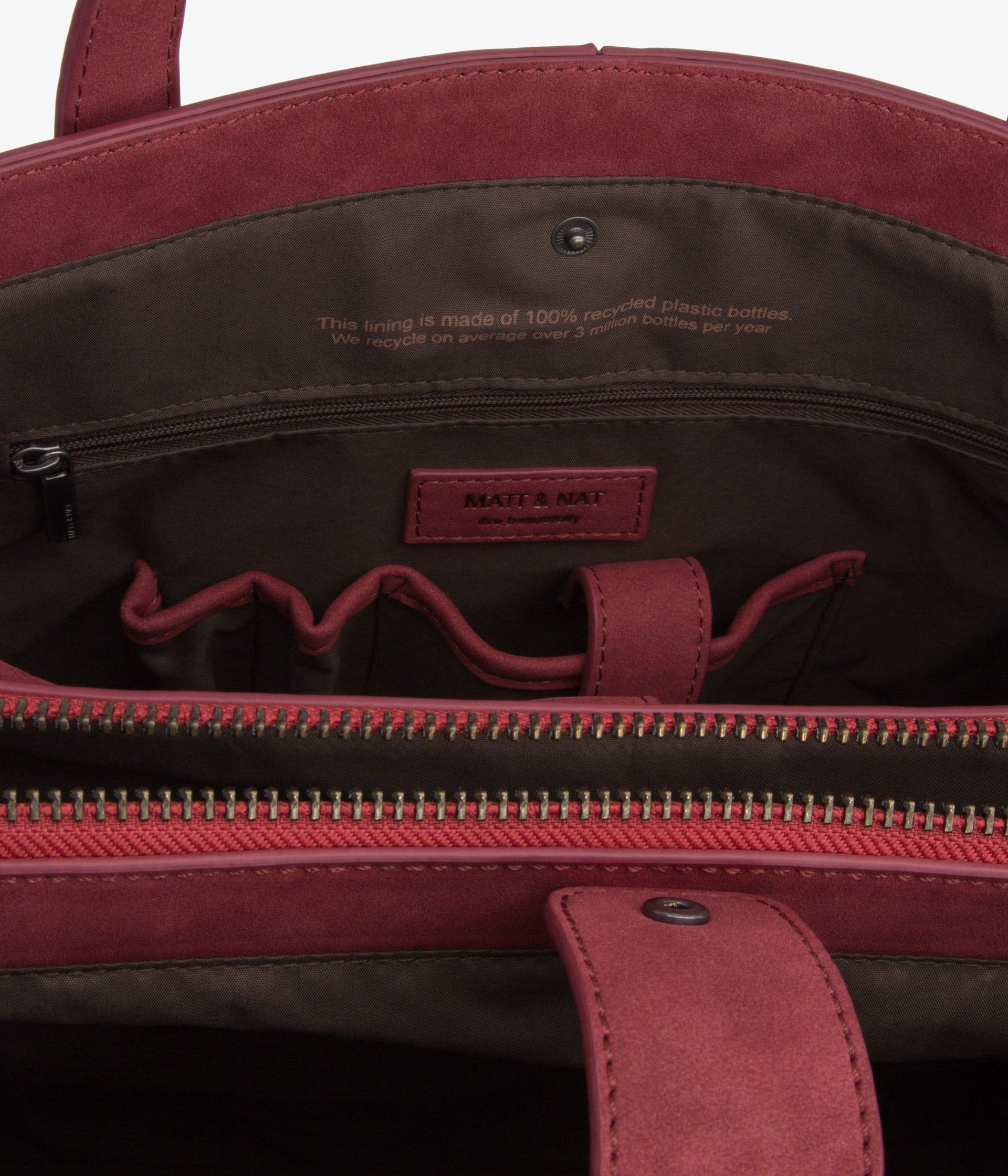 RICCI Vegan Tote Bag - Suede sold by Matt & Nat product image thumbnail 4