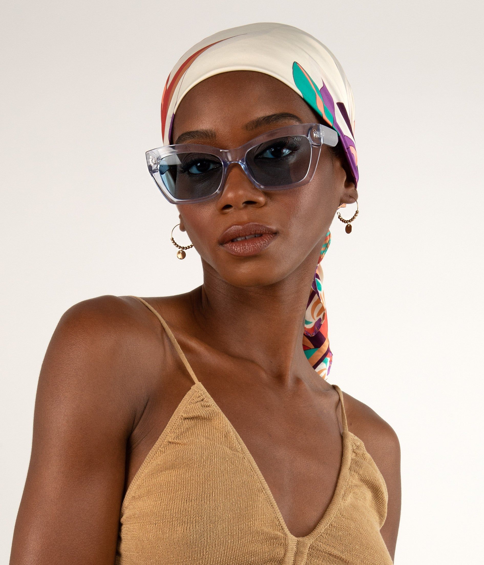 ISLA Blue Wayfarer Sunglasses sold by Matt & Nat product image thumbnail 2