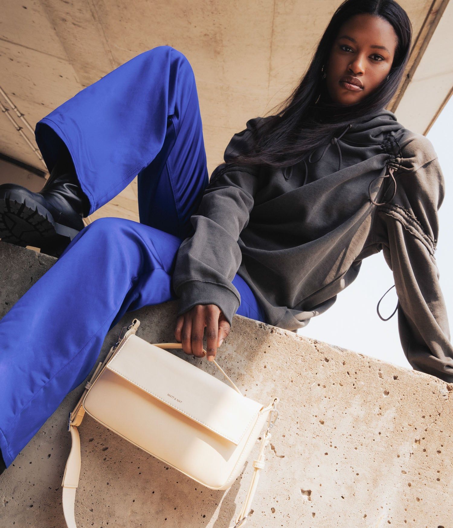 MONET Vegan Crossbody Bag - APPLESKIN™ sold by Matt & Nat product image thumbnail 2