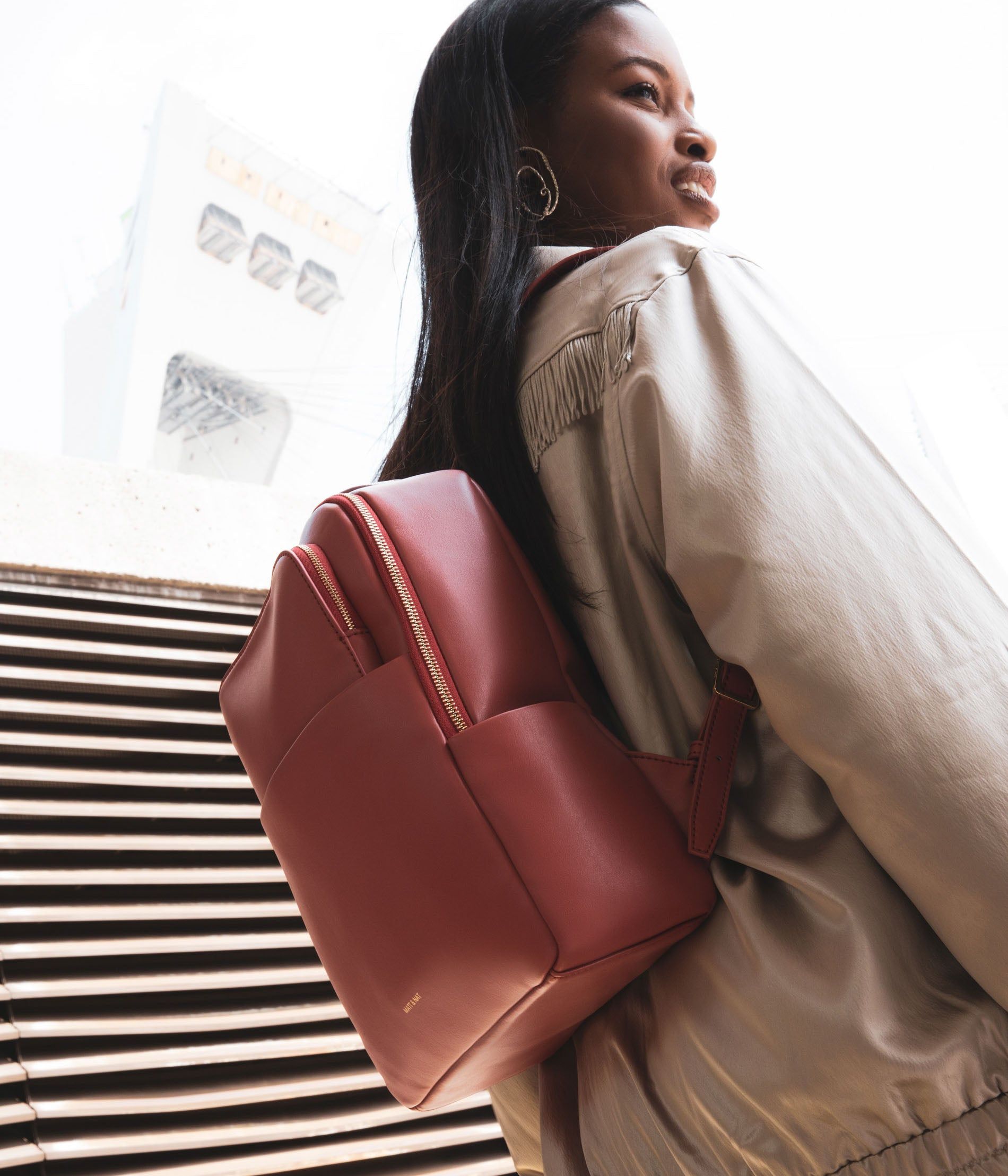 MARIE Vegan Backpack - APPLESKIN™ sold by Matt & Nat product image thumbnail 2