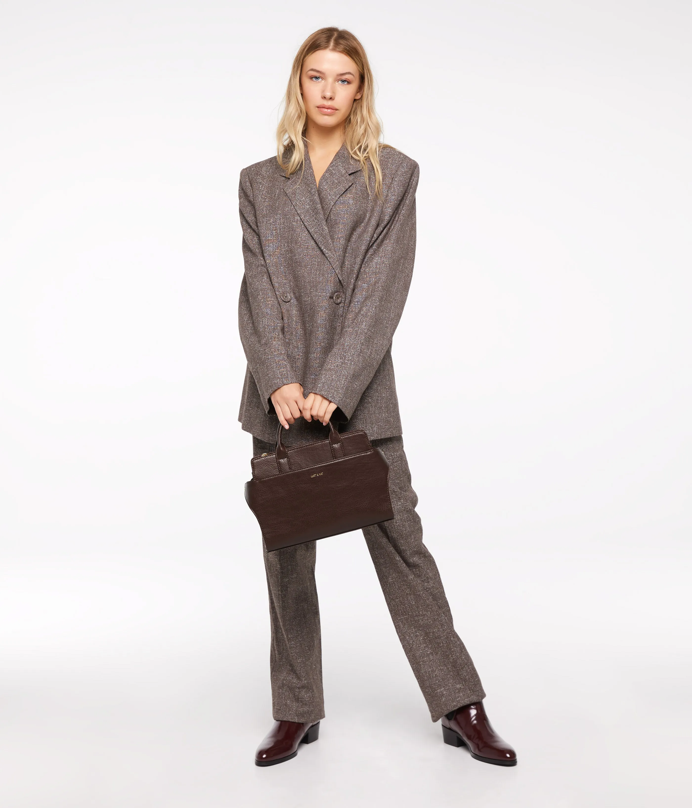 GLORIASM Small Vegan Satchel - Dwell sold by Matt & Nat product image thumbnail 5