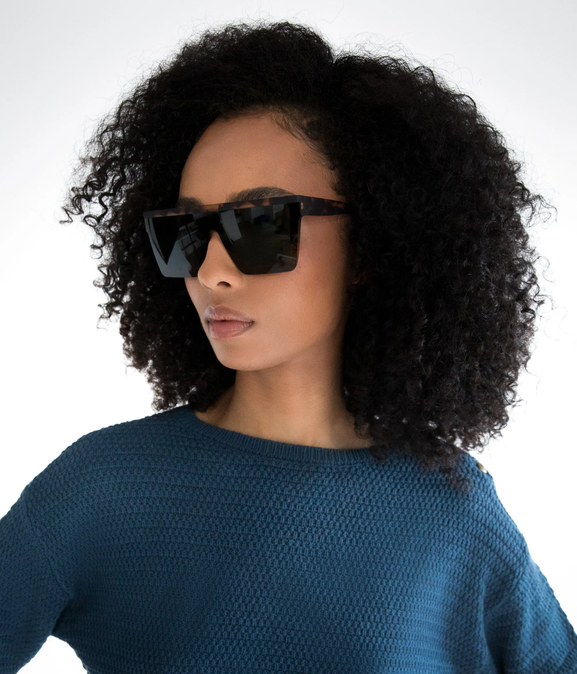 LYN Brown Square Sunglasses sold by Matt & Nat product image thumbnail 5