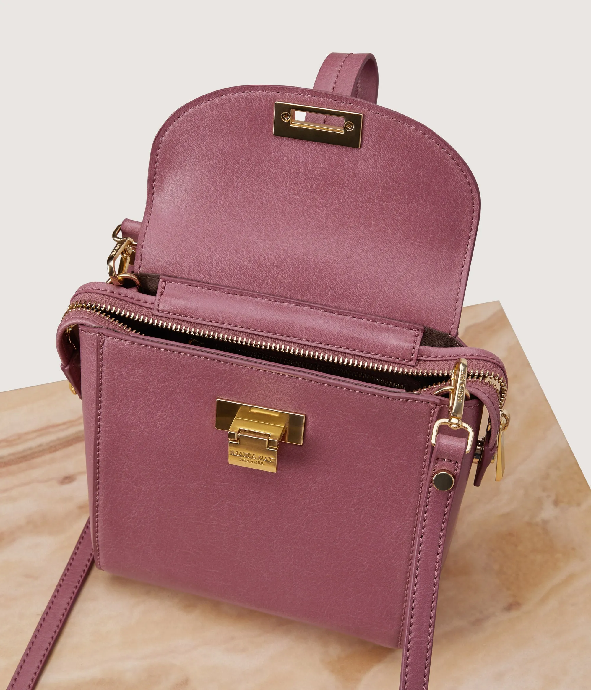 TIEN Vegan Crossbody Purse - Vintage sold by Matt & Nat product image thumbnail 4