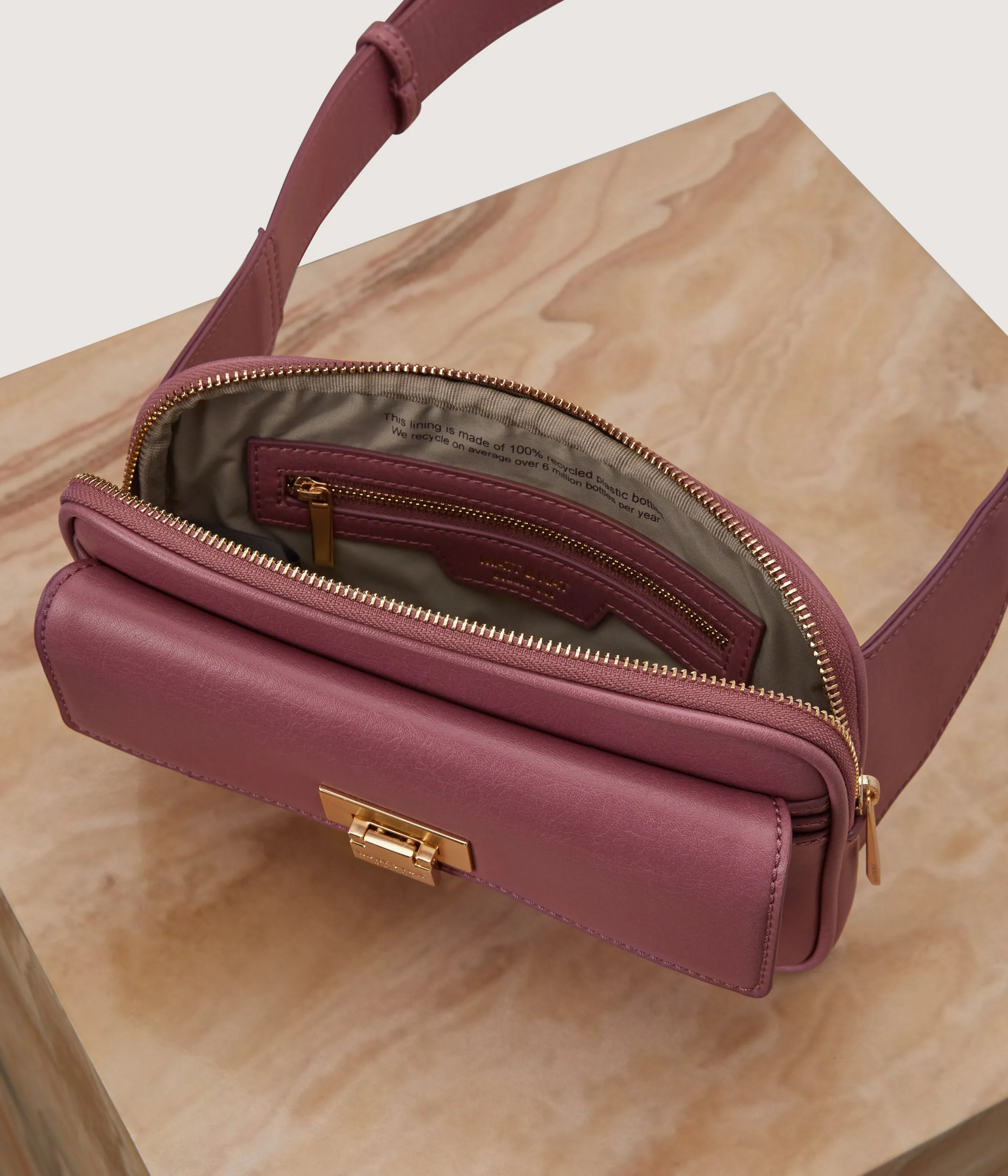 BEVERLY Vegan Belt Bag - Vintage sold by Matt & Nat product image thumbnail 4