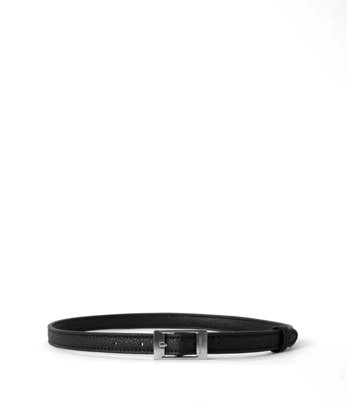 AUGUST Women's Vegan Skinny Belt sold by Matt & Nat