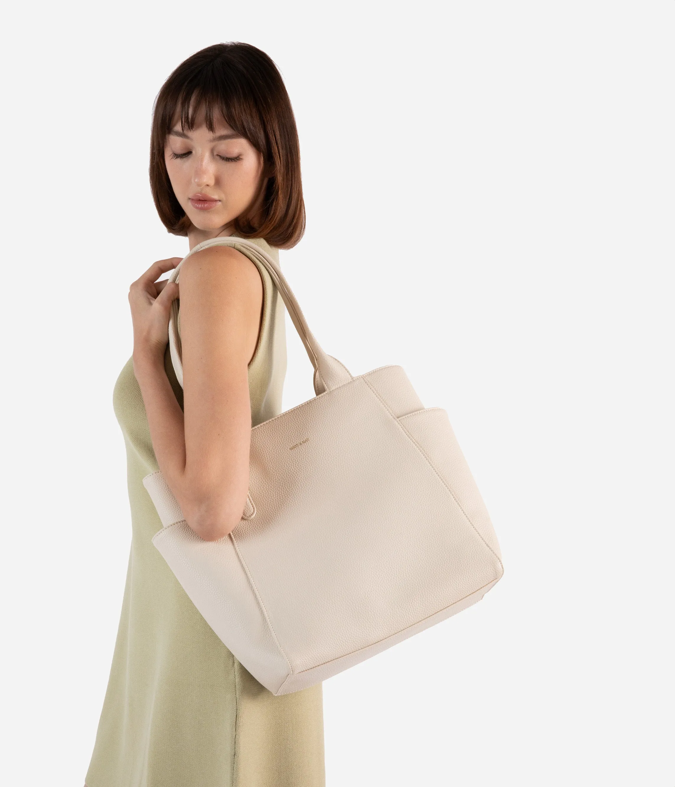 IONA Vegan Tote Bag - Grain sold by Matt & Nat product image thumbnail 3