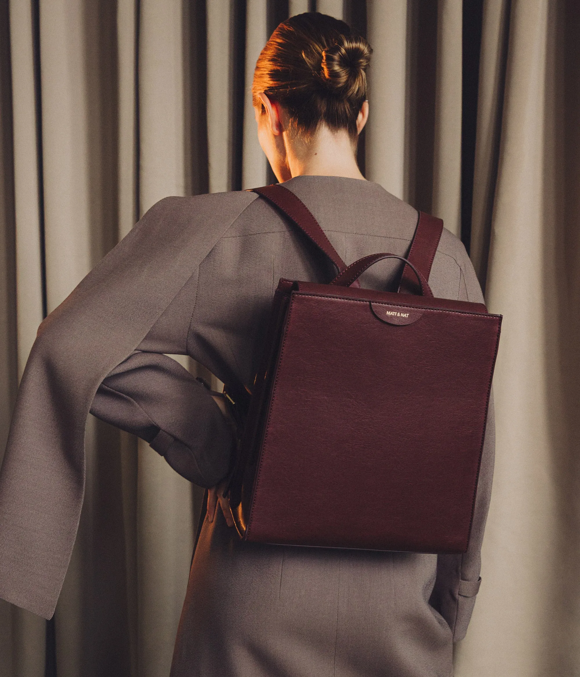 IRIS Vegan Backpack - Vintage sold by Matt & Nat product image thumbnail 2