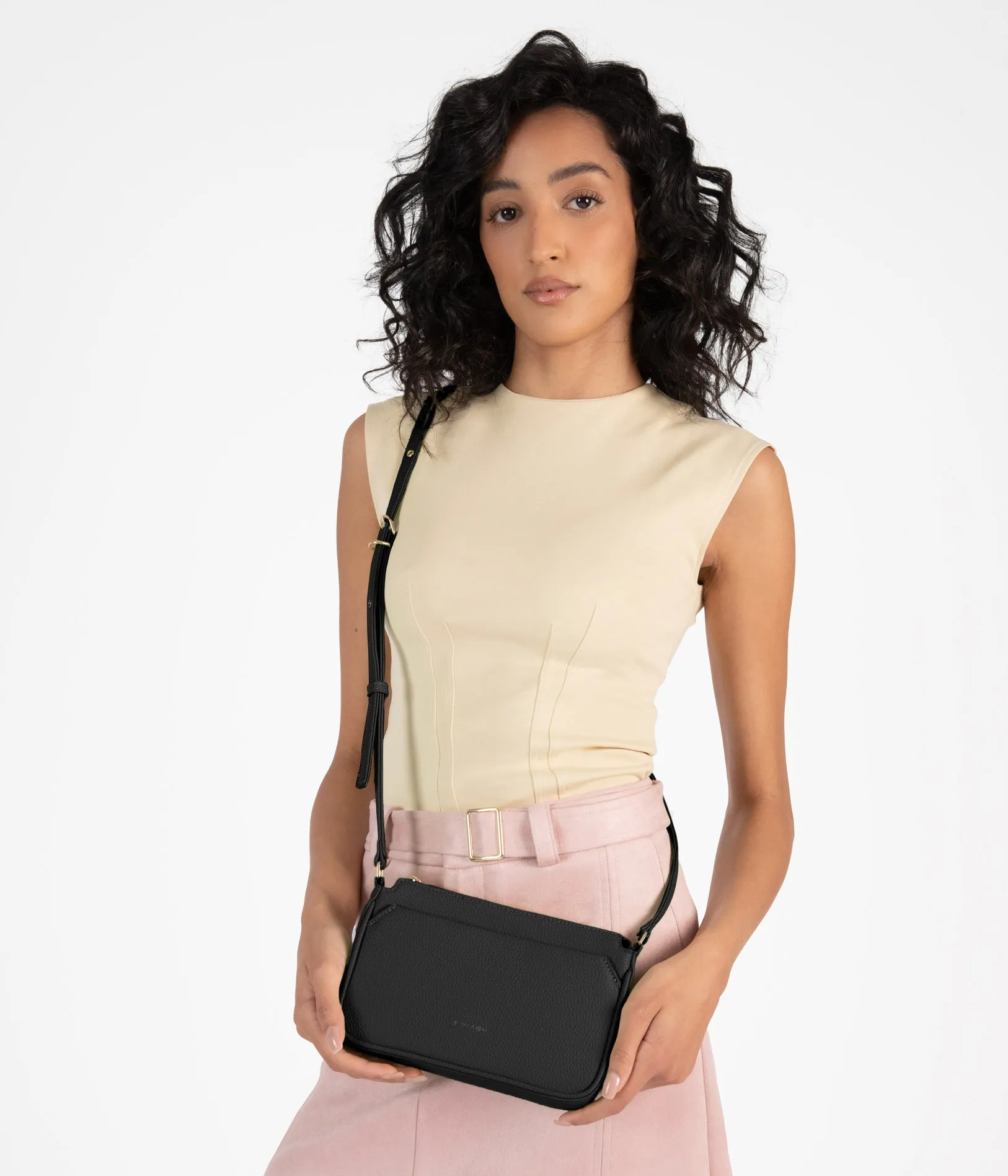 IVY Slim Vegan Crossbody Bag - Grain sold by Matt & Nat product image thumbnail 2