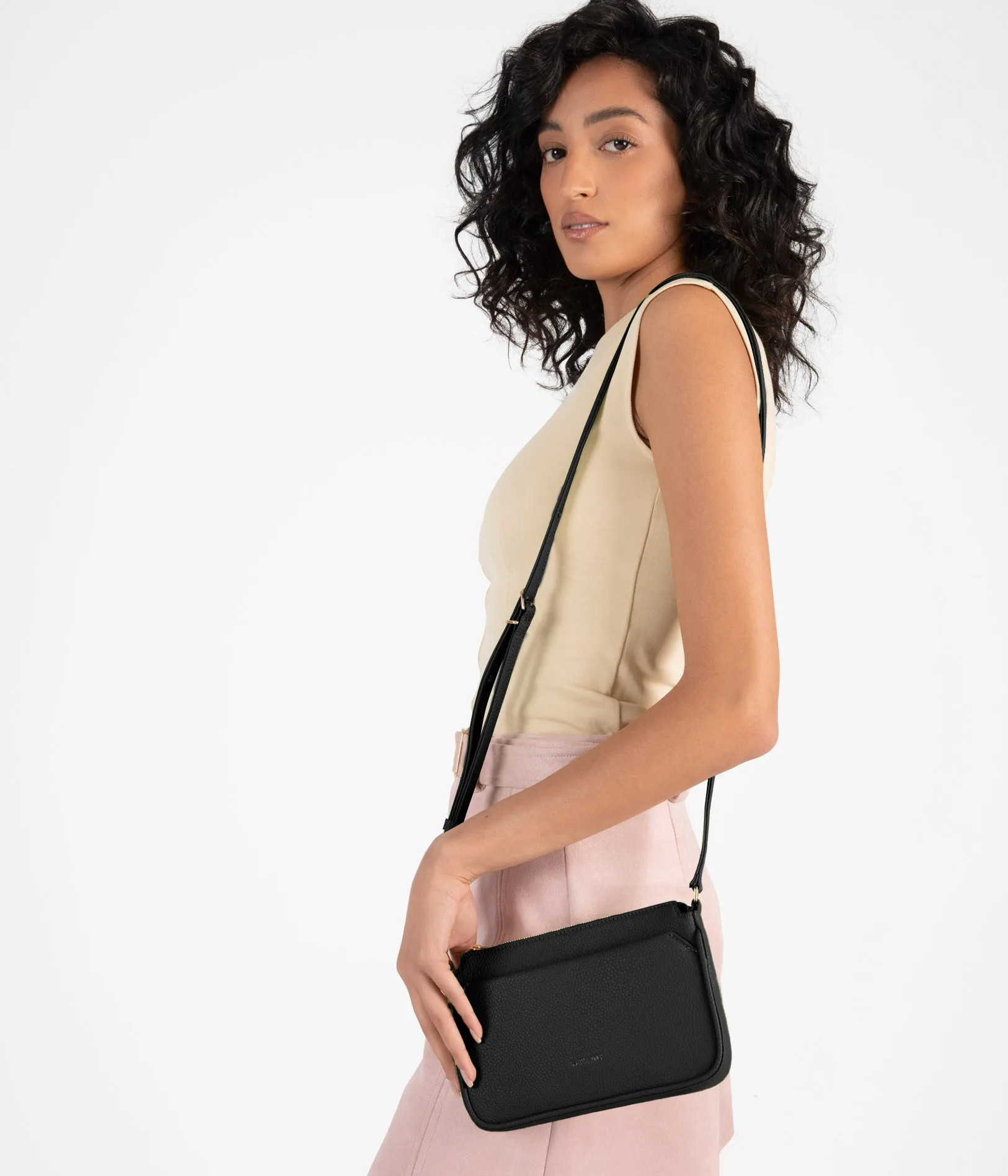 IVY Slim Vegan Crossbody Bag - Grain sold by Matt & Nat product image thumbnail 3
