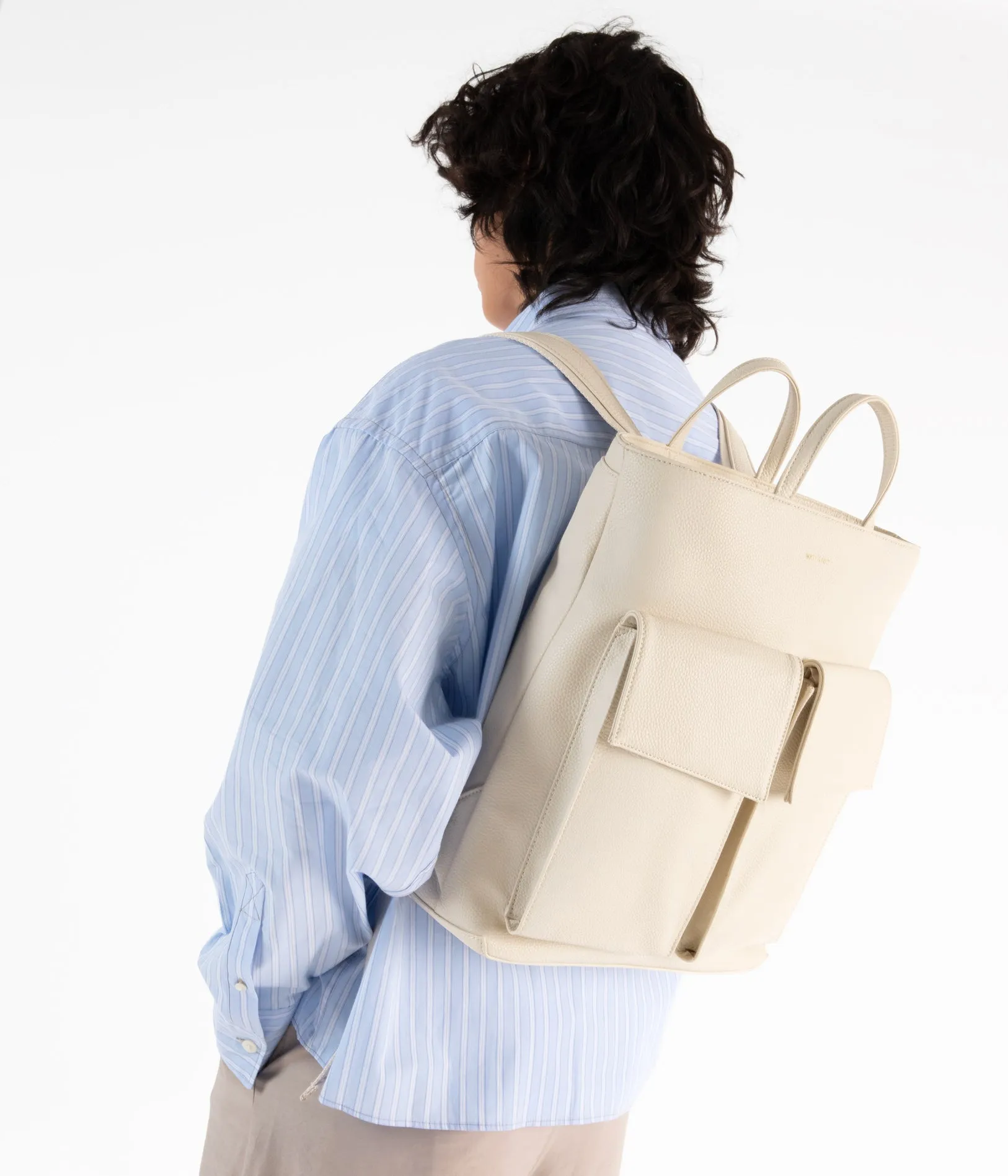 MYRON Vegan Backpack - Grain sold by Matt & Nat product image thumbnail 5