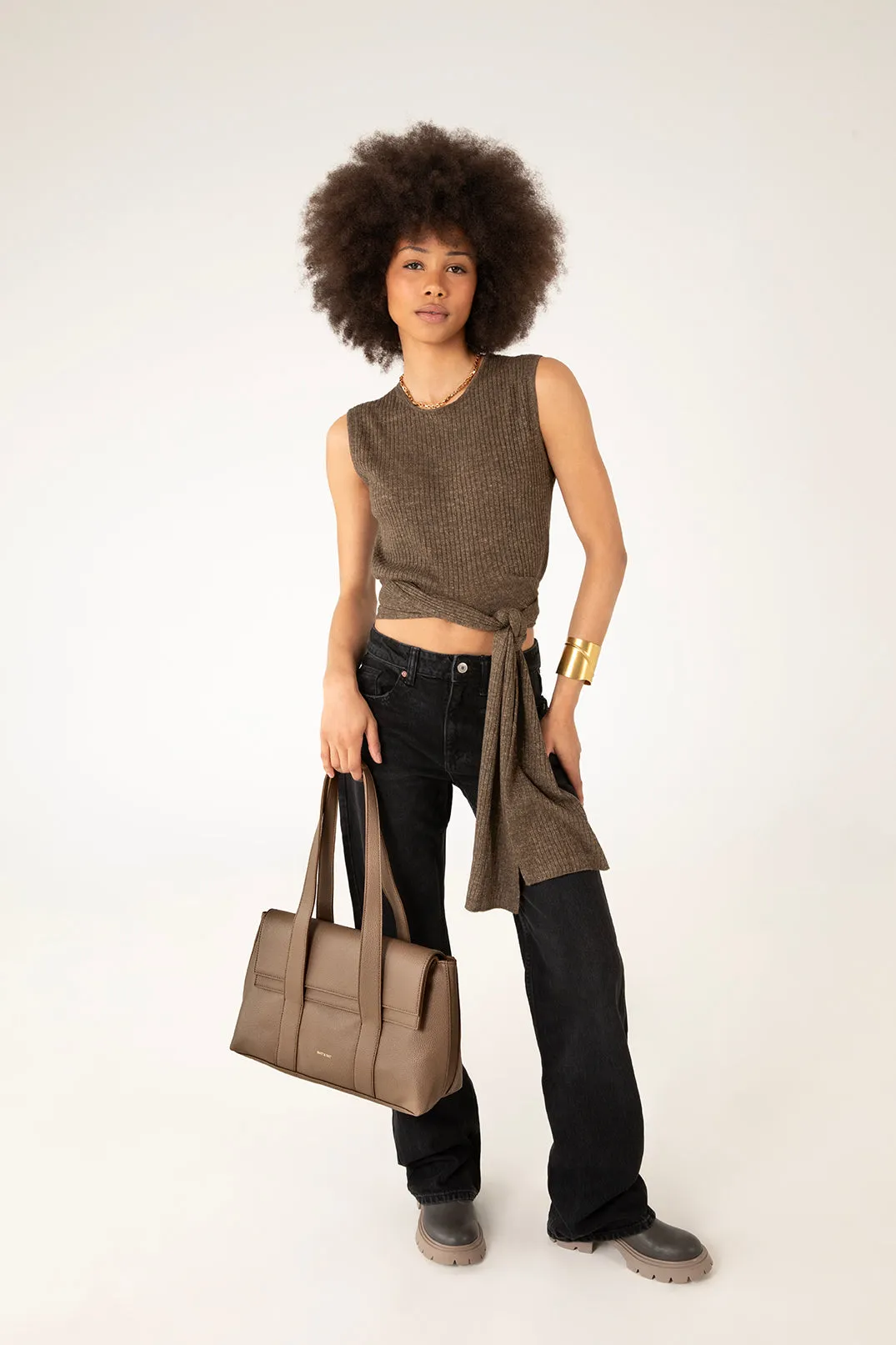 MOLLY Vegan Tote Bag – Grain sold by Matt & Nat product image thumbnail 2