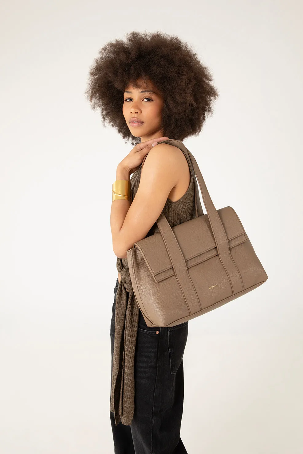 MOLLY Vegan Tote Bag – Grain sold by Matt & Nat product image thumbnail 3