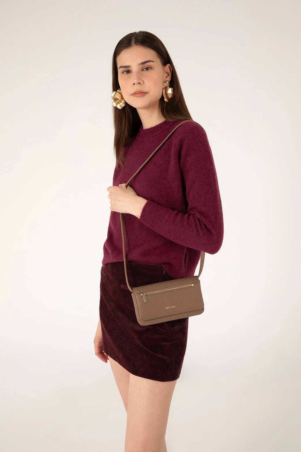 ERIN Vegan Crossbody Bag - Grain sold by Matt & Nat product image thumbnail 3