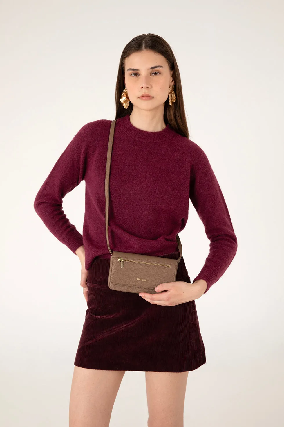 ERIN Vegan Crossbody Bag - Grain sold by Matt & Nat product image thumbnail 2