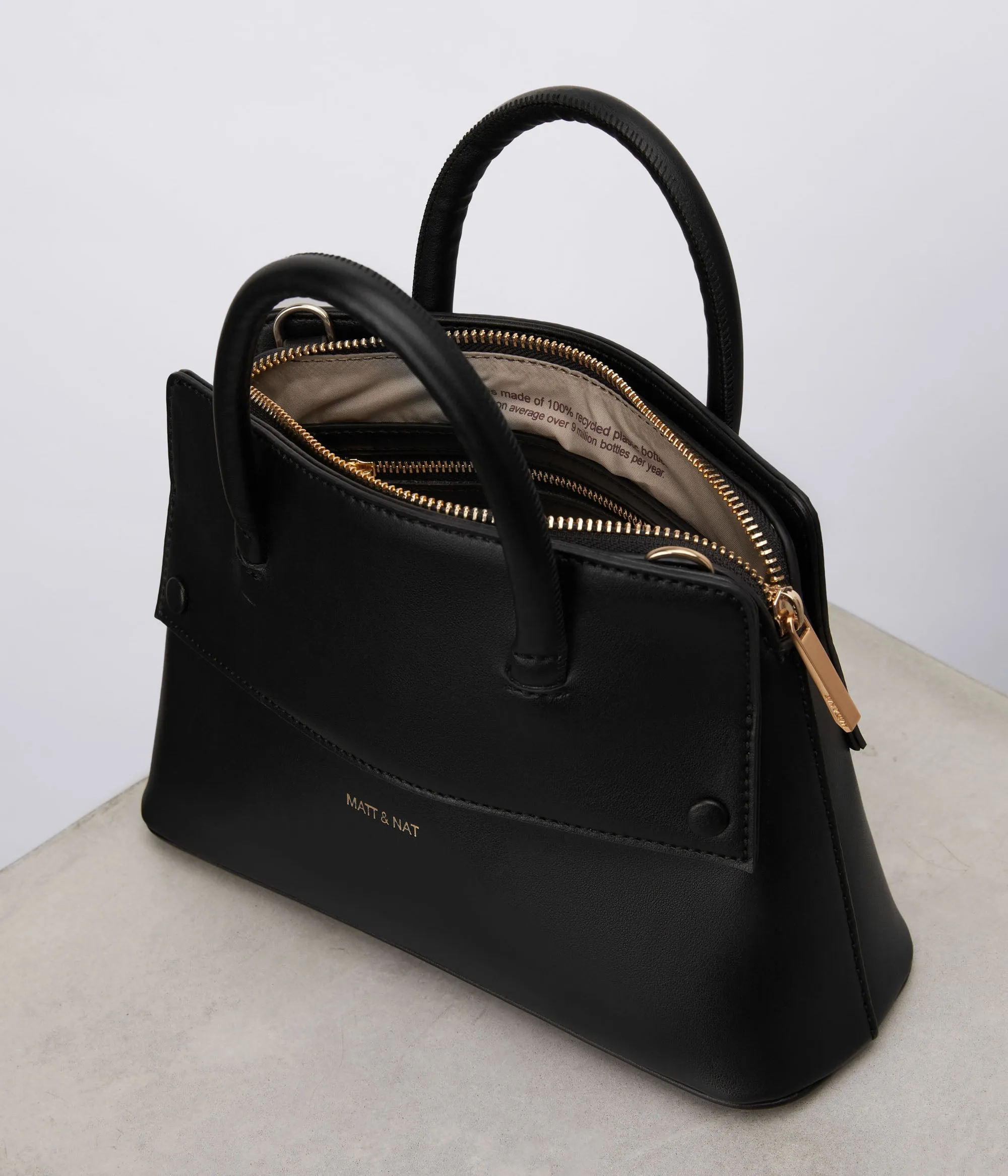 SILVA SM Small Vegan Satchel - UPPEAL™ sold by Matt & Nat product image thumbnail 3